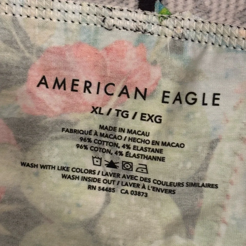 5/$25‎ American Eagle Floral Cactus Boxer Briefs - Multicolor